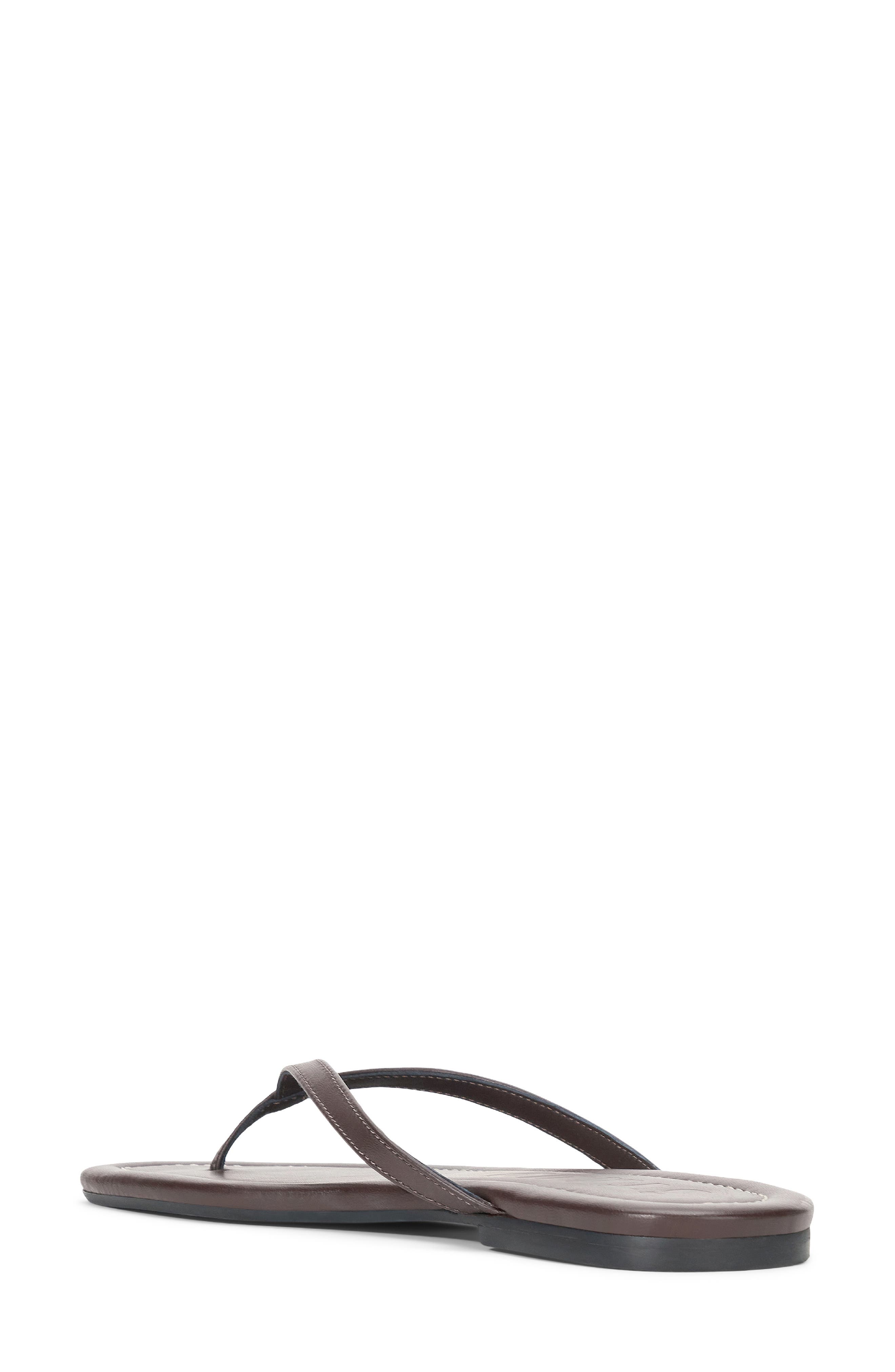 STAUD Freja Thong Slide Sandal, Alternate, color, Espresso