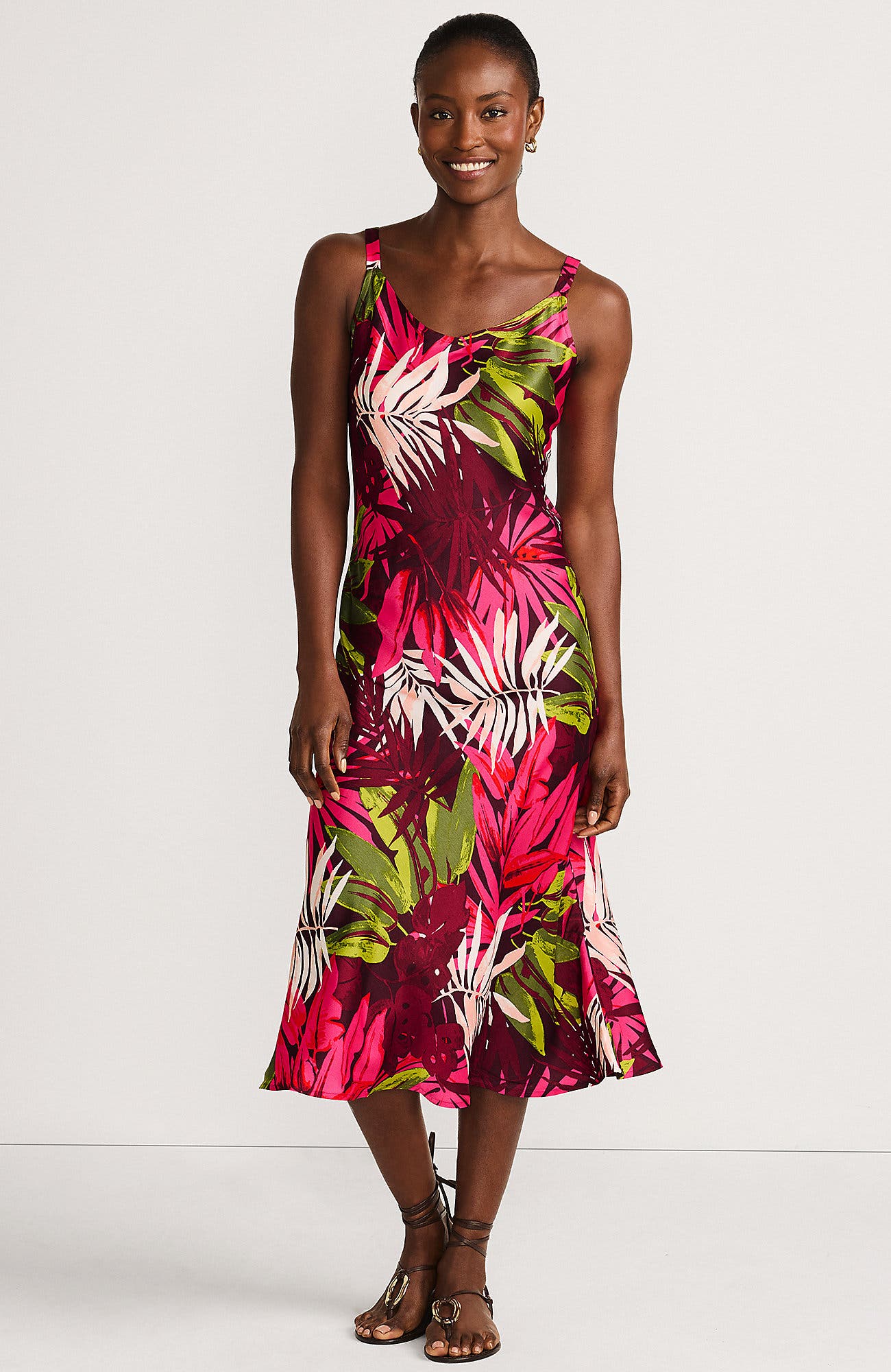 Satin Slip Dress - image 3