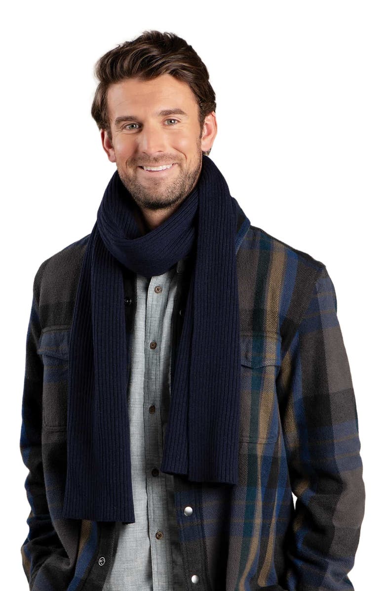 Toad & Co Cazadero Scarf, Alternate, color, True Navy