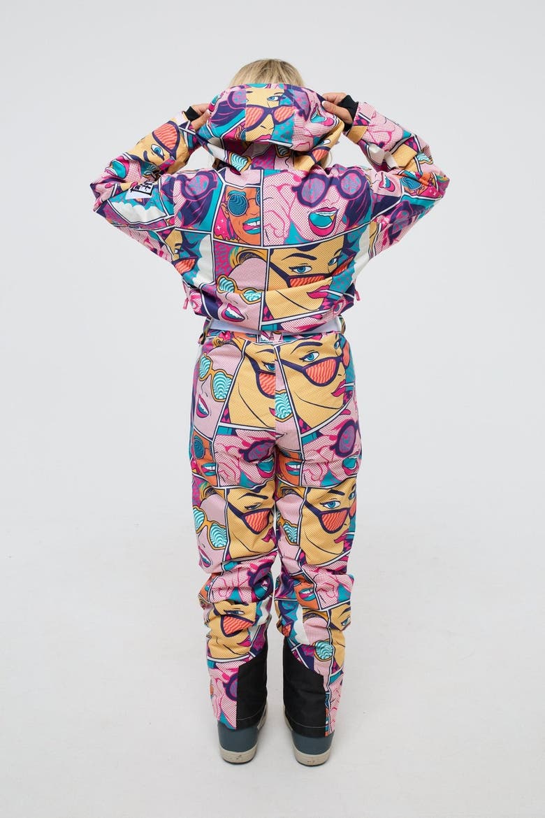 Comic Book Candy - Shaped Women's Ski Suit, Alternate, color, multi-colour