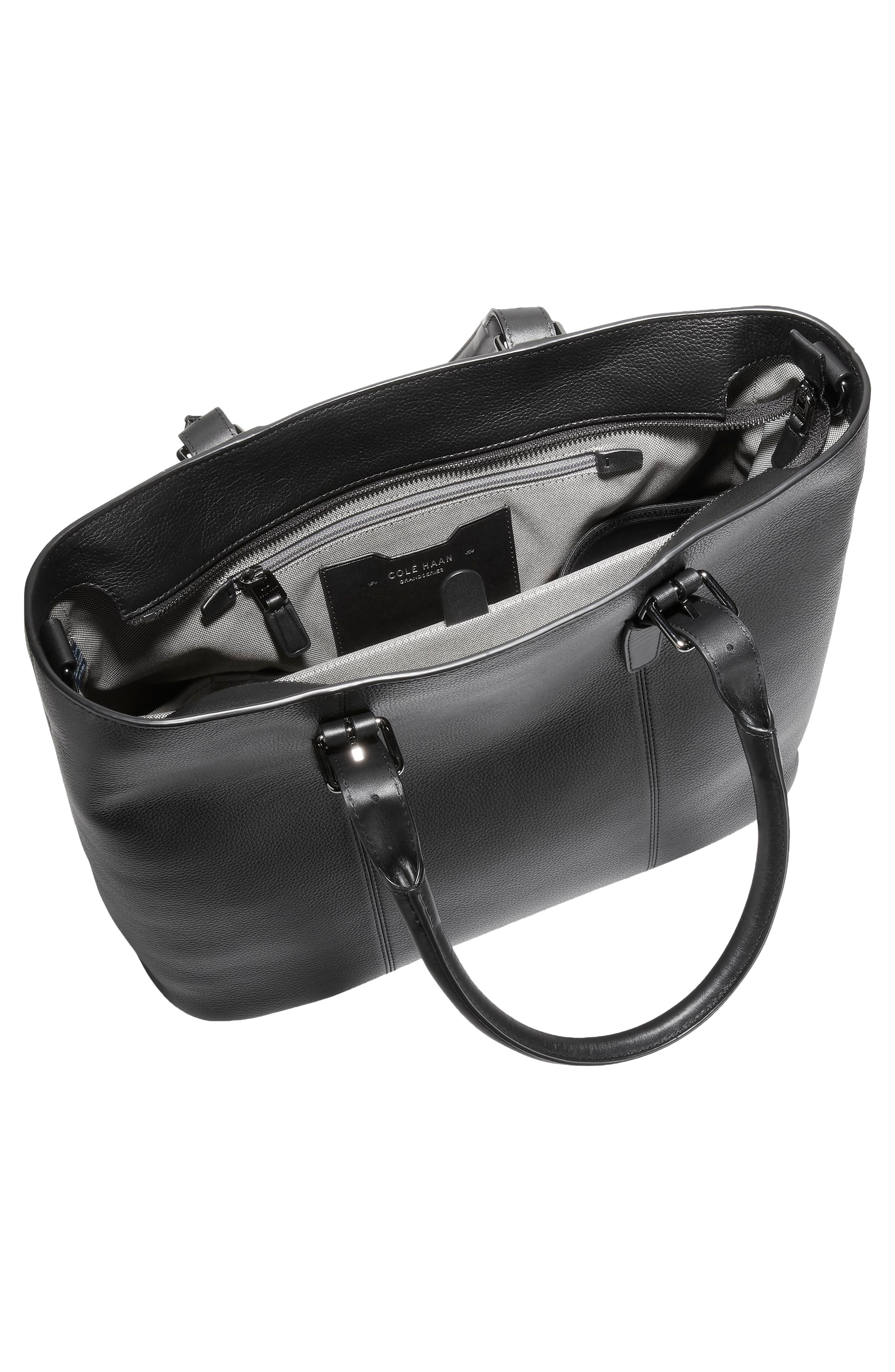 Cole Haan Grand Series Triboro Leather Tote, Alternate, color, 