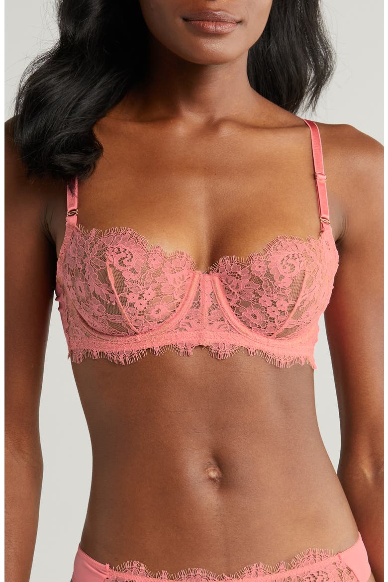 Entice Underwire Balconette Bra, Main, color, GERANM/CSH