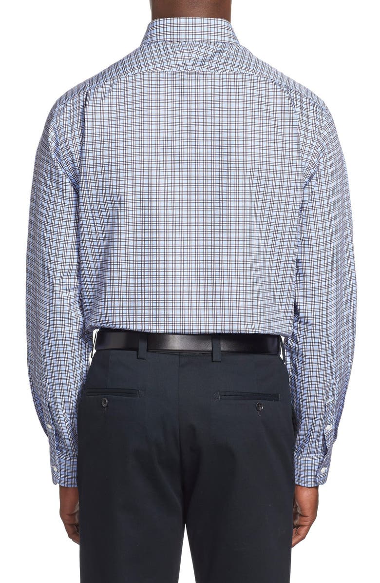 NORDSTROM MEN'S SHOP Nordstrom Smartcare<sup>™</sup> Traditional Fit Plaid Dress Shirt, Alternate, color, 