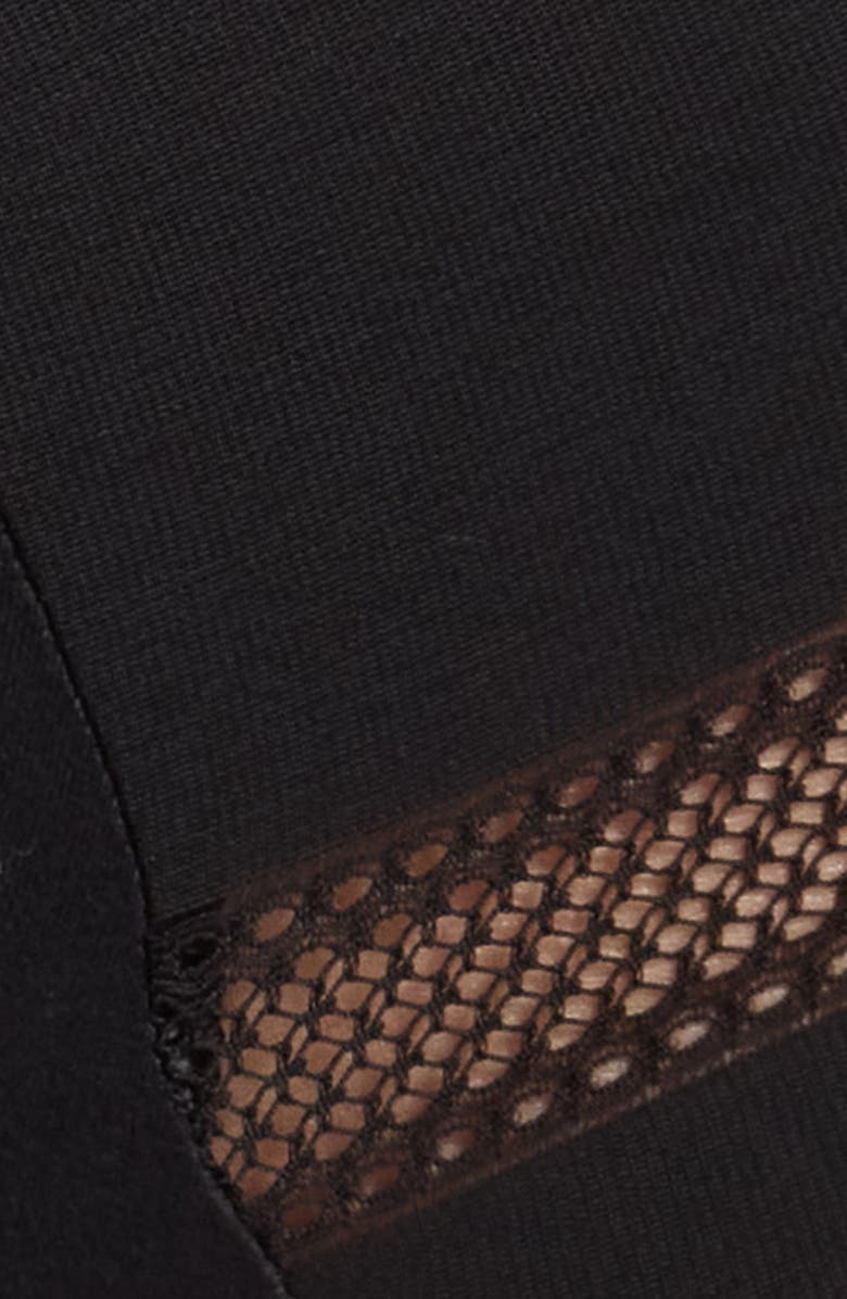 Chantelle Lingerie Easy Bliss Mid Rise Bikini Briefs, Alternate, color, Black