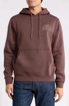 Palm Serif Fleece Graphic Hoodie