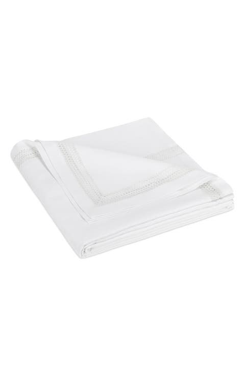 Lace Piqué Cotton Coverlet