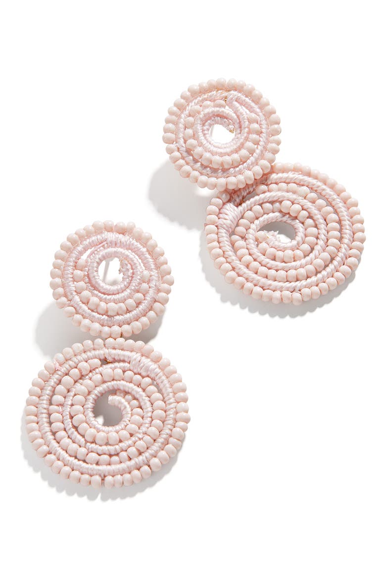 Nora Drop Earrings, Main, color, LIGHT PINK