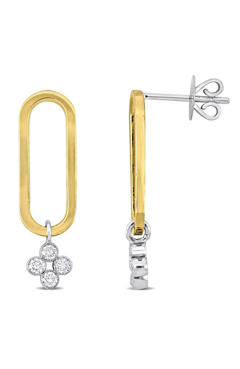 Julianna B. 1/3 CTW Diamond Dangle Earrings 14k Gold, Main, color, 14K Gold