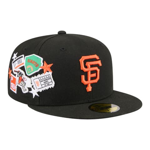 Men's New Era  Black San Francisco Giants City Patch 59FIFTY Fitted Hat