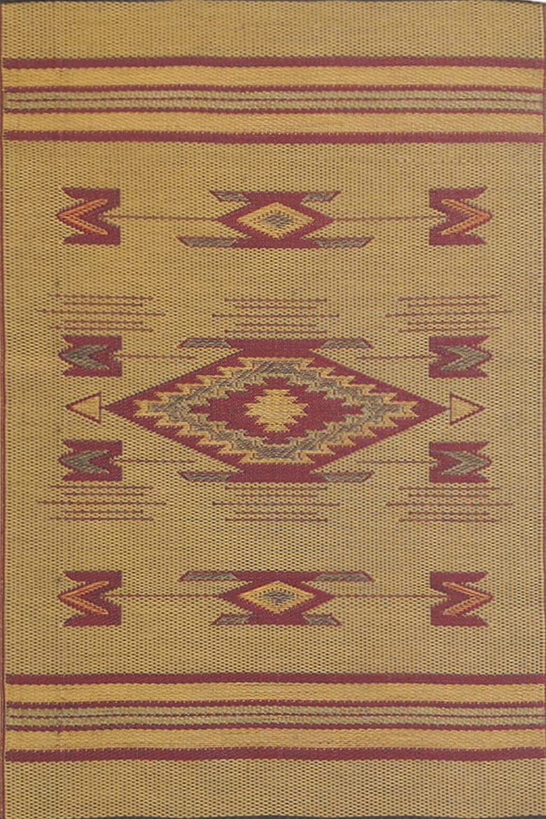 Navajo Rug, Alternate, color, Dark Red - 6'x9'