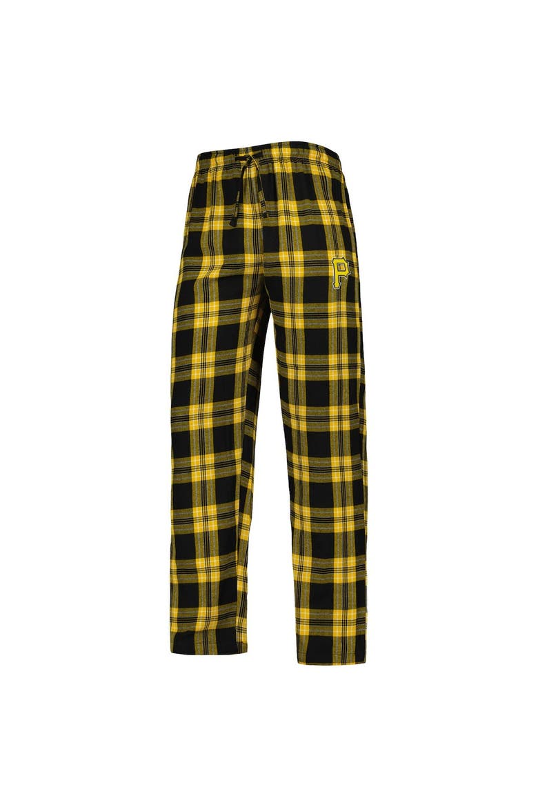 Men's Concepts Sport Black/Gold Pittsburgh Pirates Badge T-Shirt & Pants Sleep Set, Alternate, color, Black
