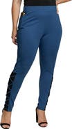Standards & Practices Interlaced Mesh Detail Leggings