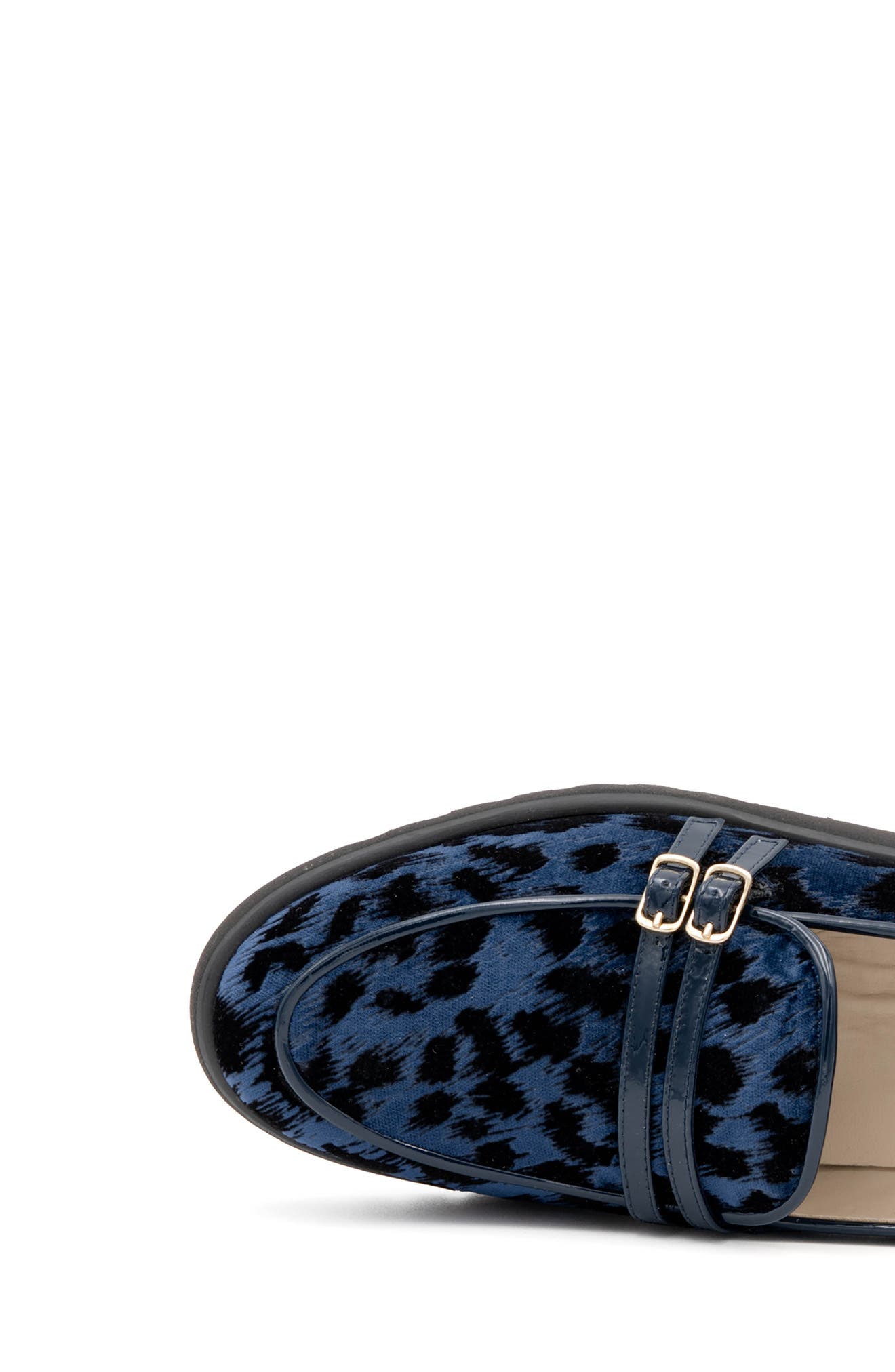 Erik Wedge Sneaker, Alternate, color, OCEANO DIZY NIGHT VERNICE TRIM