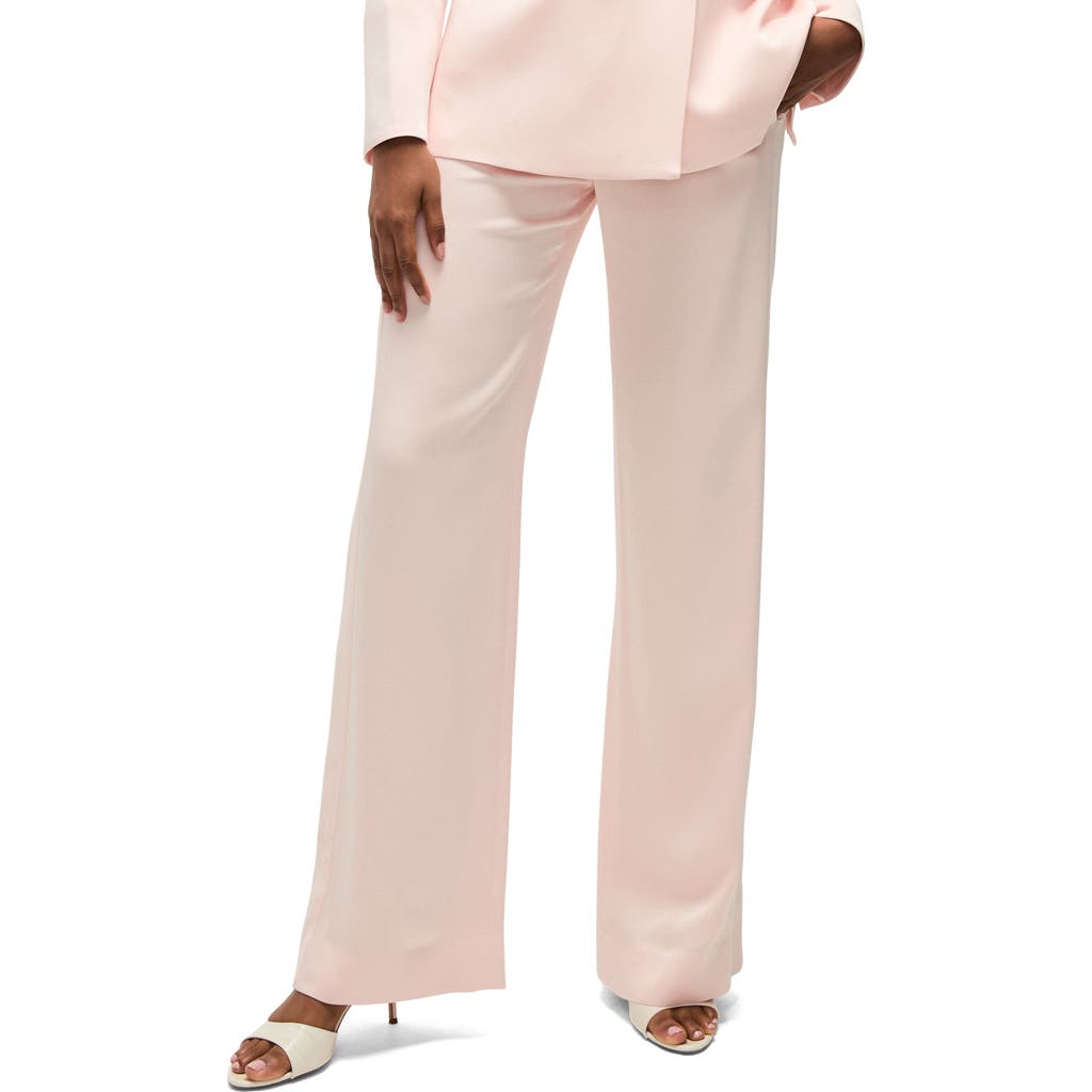 Veronica Beard Ronin High-rise Pants In Pink Shell