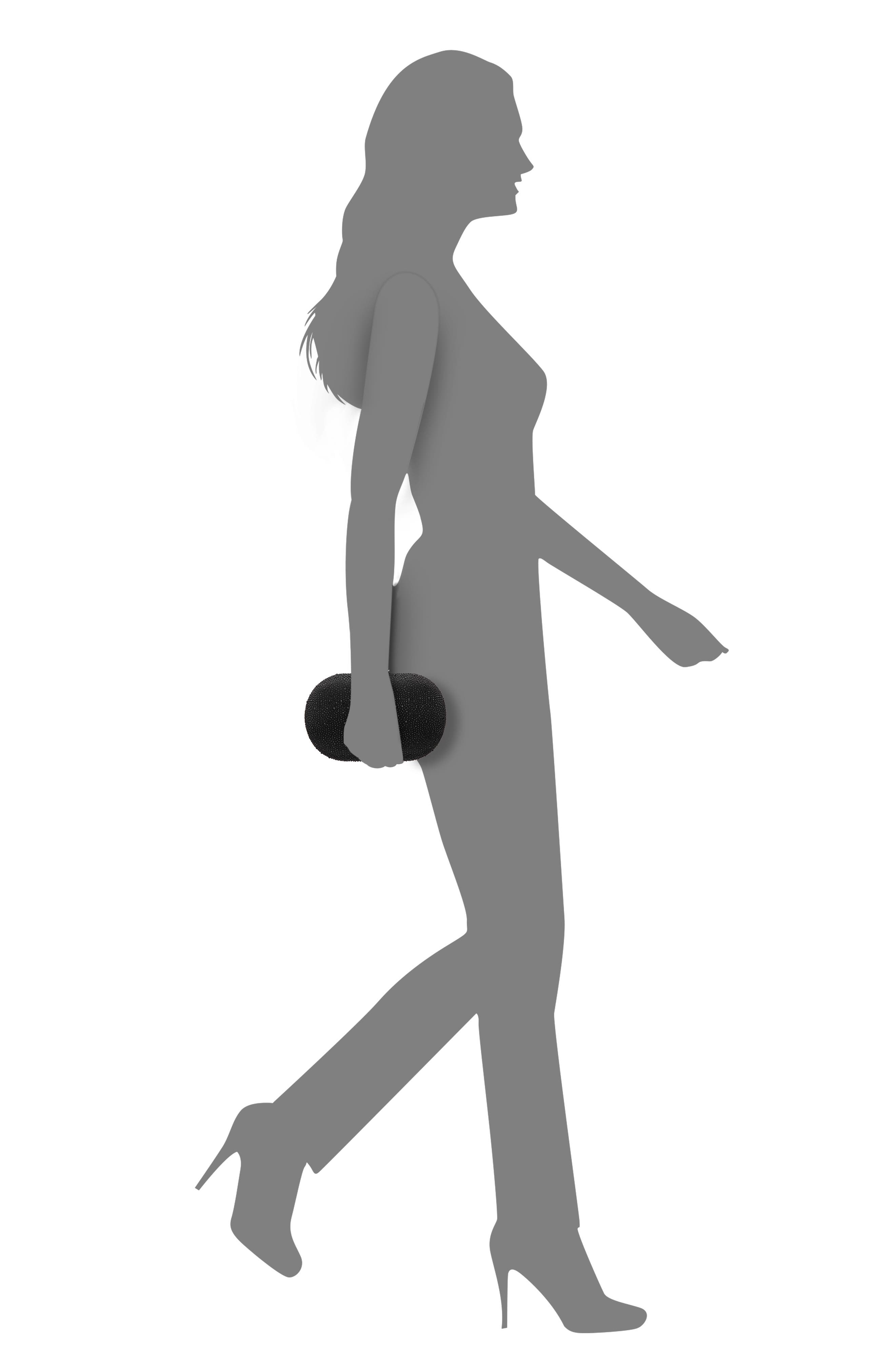 Nina Dally Embellished Clutch, Alternate, color, 