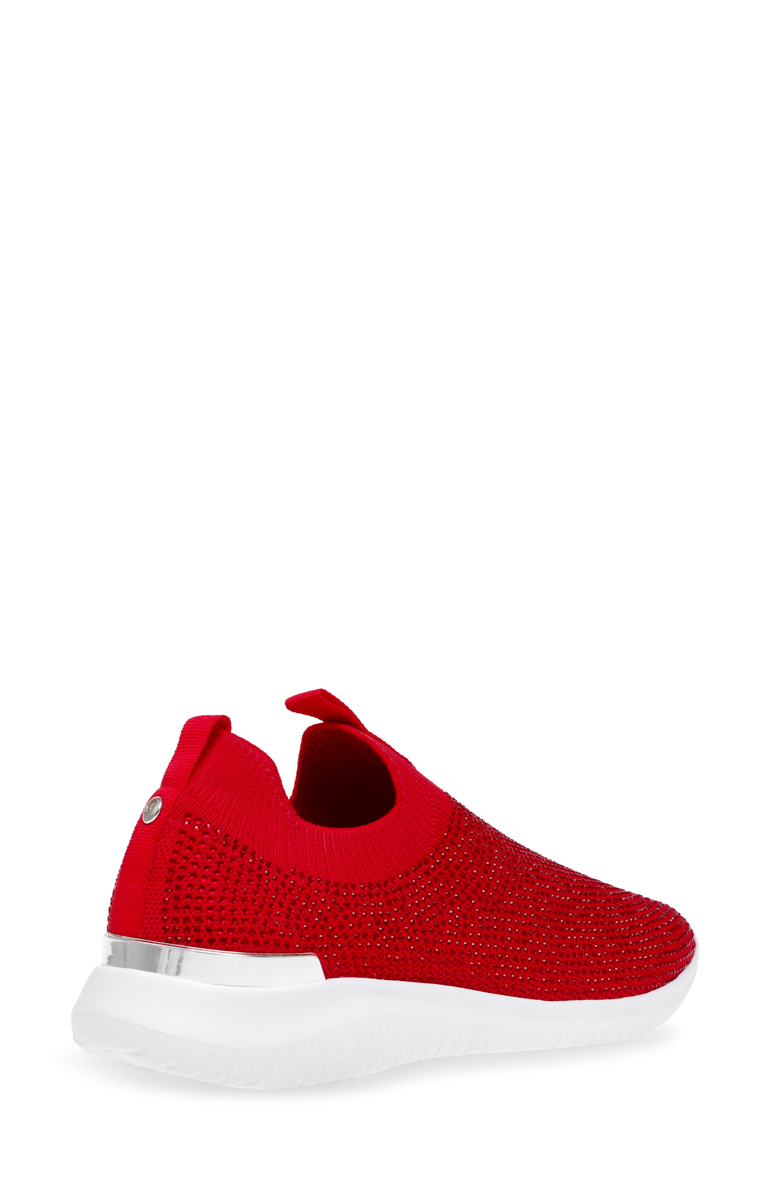 Mylee Slip-On Sneaker, Alternate, color, RED