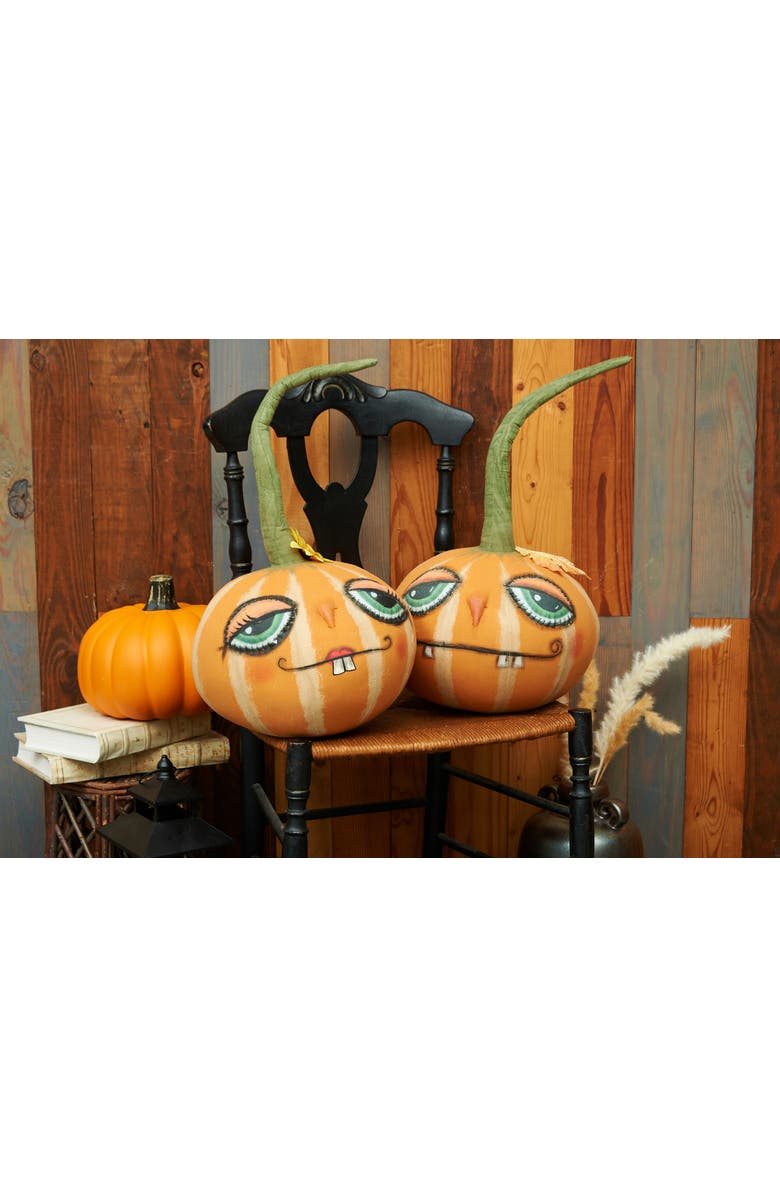 Gallerie II Ginger Halloween Figure, Alternate, color, Orange