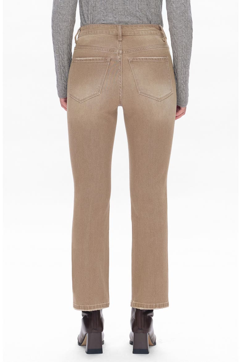 High Waist Crop Flare Jeans, Alternate, color, VINTAGE KHAKI
