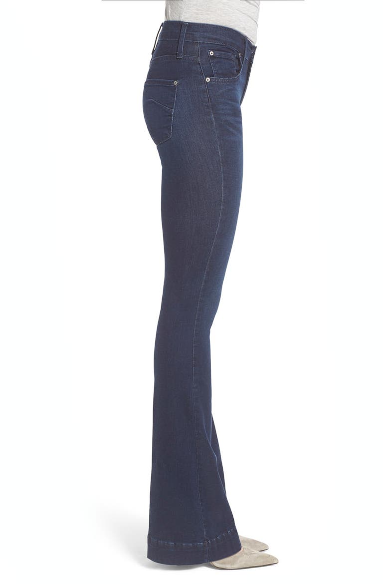 High Rise Flare Jeans, Alternate, color, PIRO