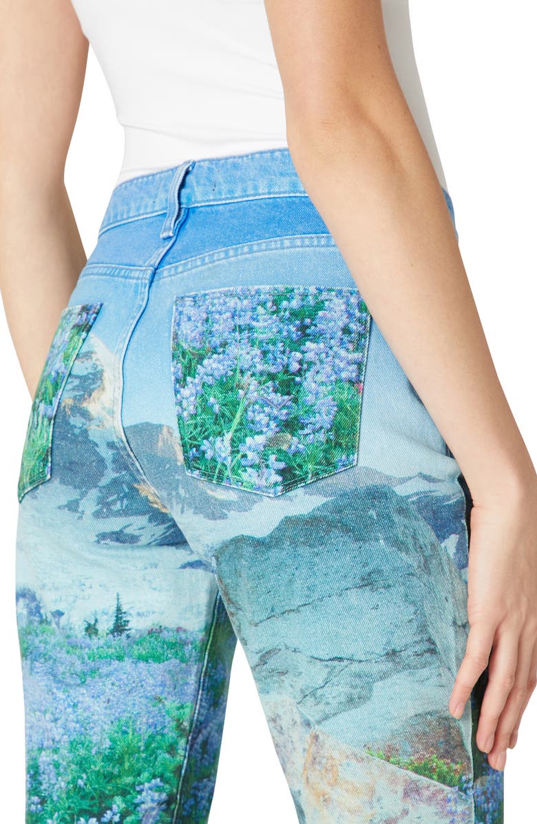 Hudson Jeans Barbara High Waist Crop Straight Leg Jeans, Alternate, color, 