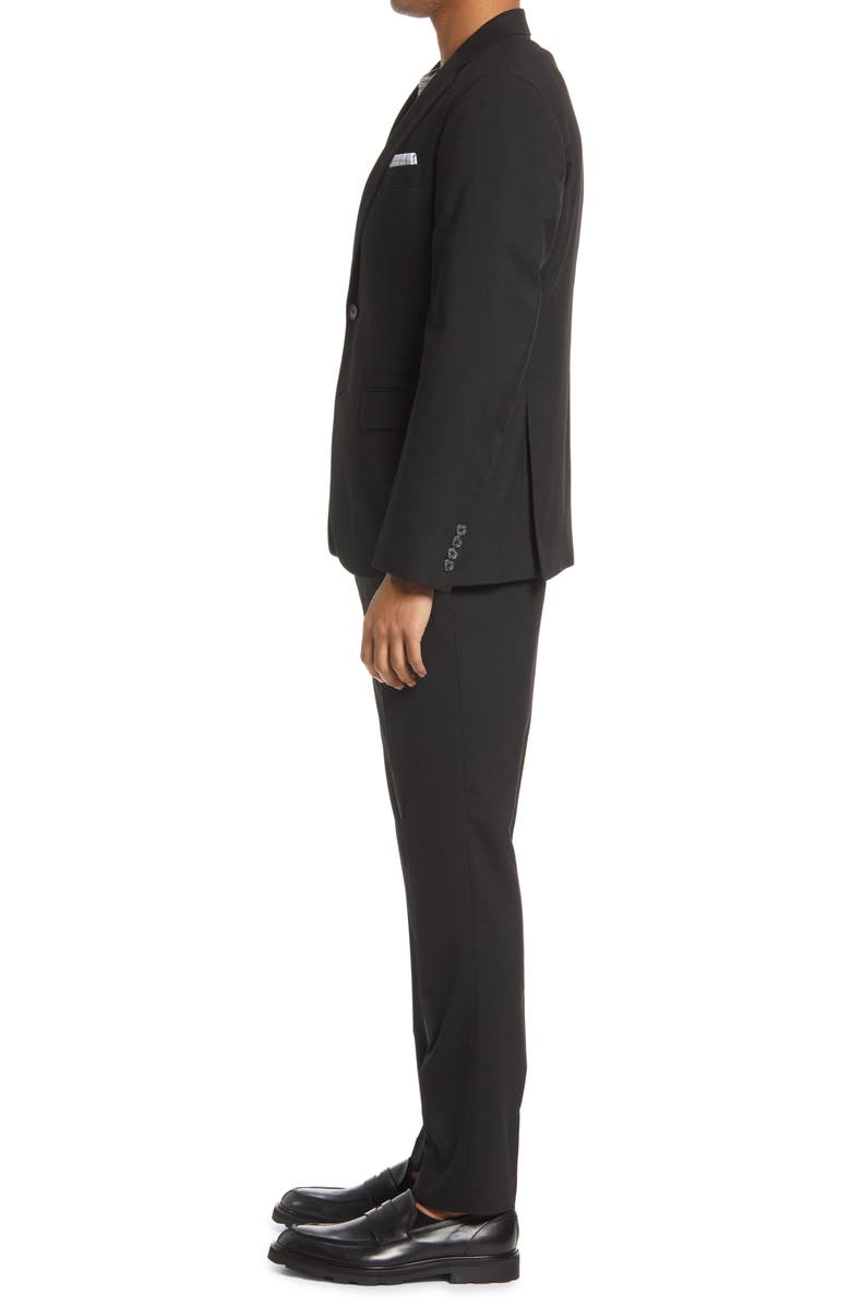NORDSTROM RACK Extra Trim Fit Suit, Alternate, color, Black