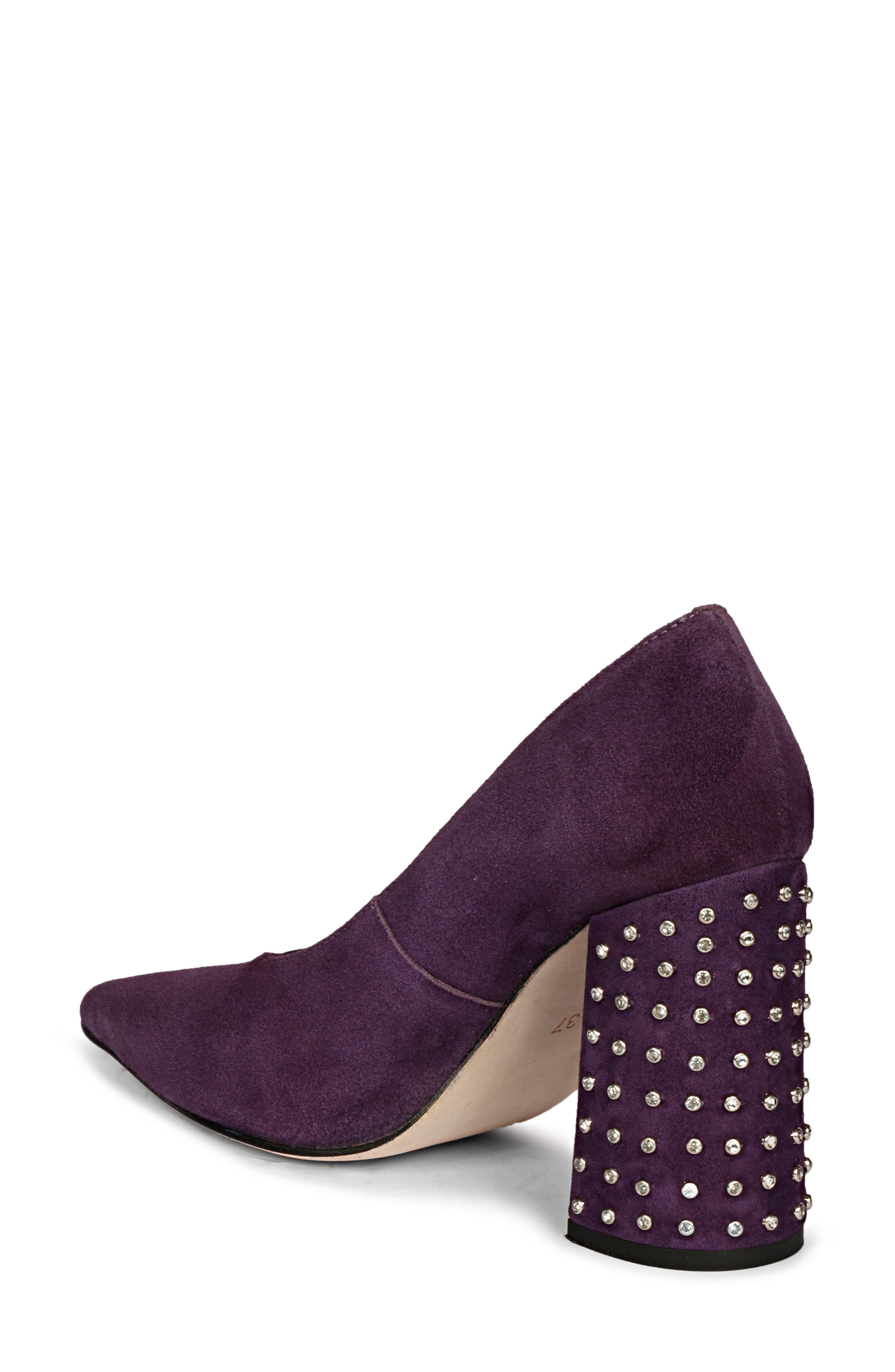 SAINT G Pamina Pointed Toe Pump, Alternate, color, Purple