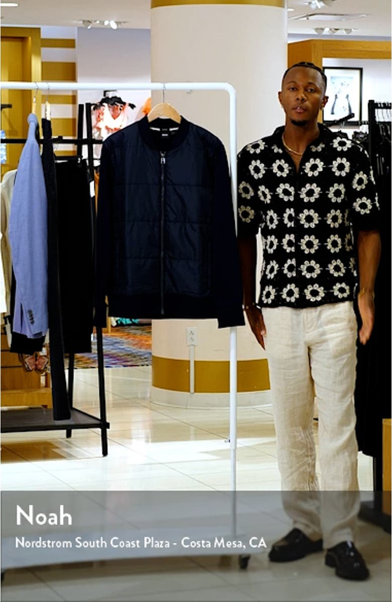 Men's Skiles Quilted Zip-Up Sweatshirt, sales video thumbnail