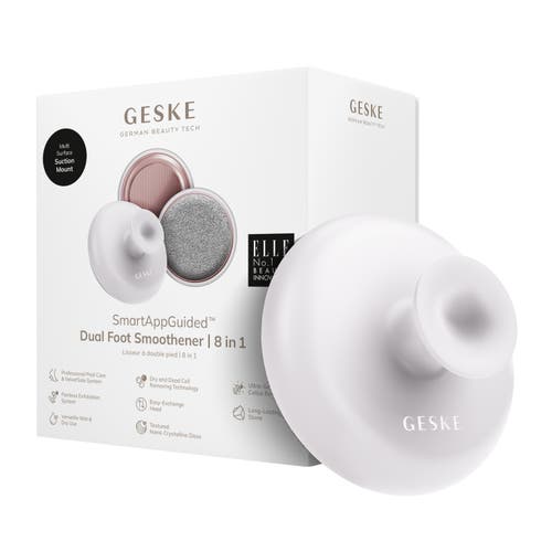 Geske Smartappguided Dual Foot Smoothener | 9 In Silver