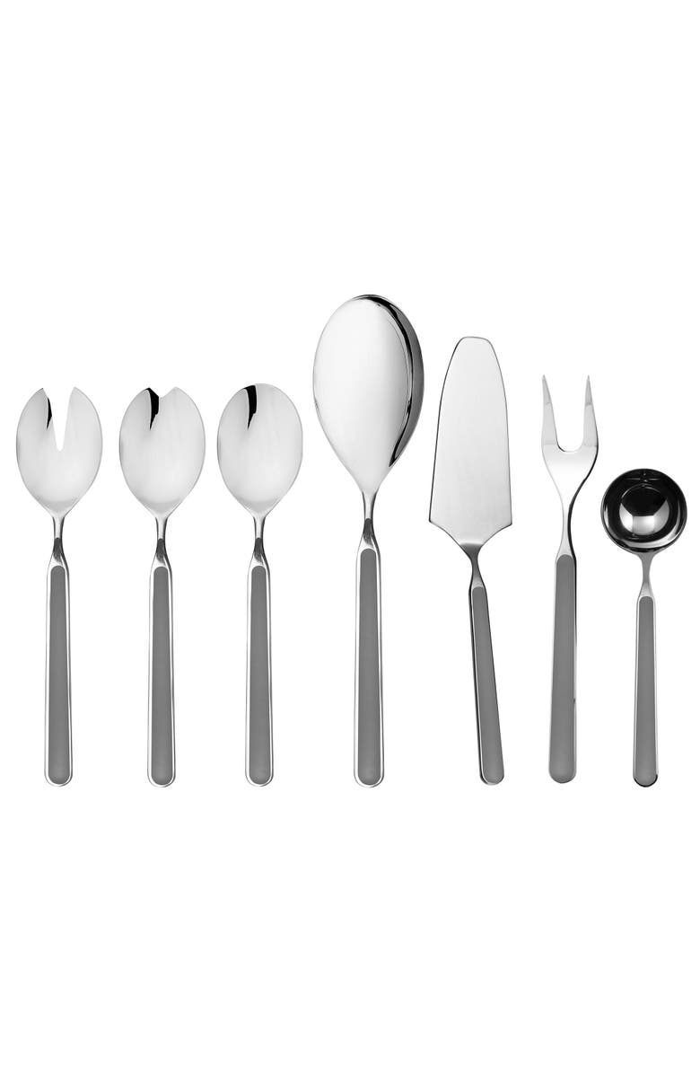 Mepra Fantasia Serving Set - 7 Pieces, Main, color, Vicuna