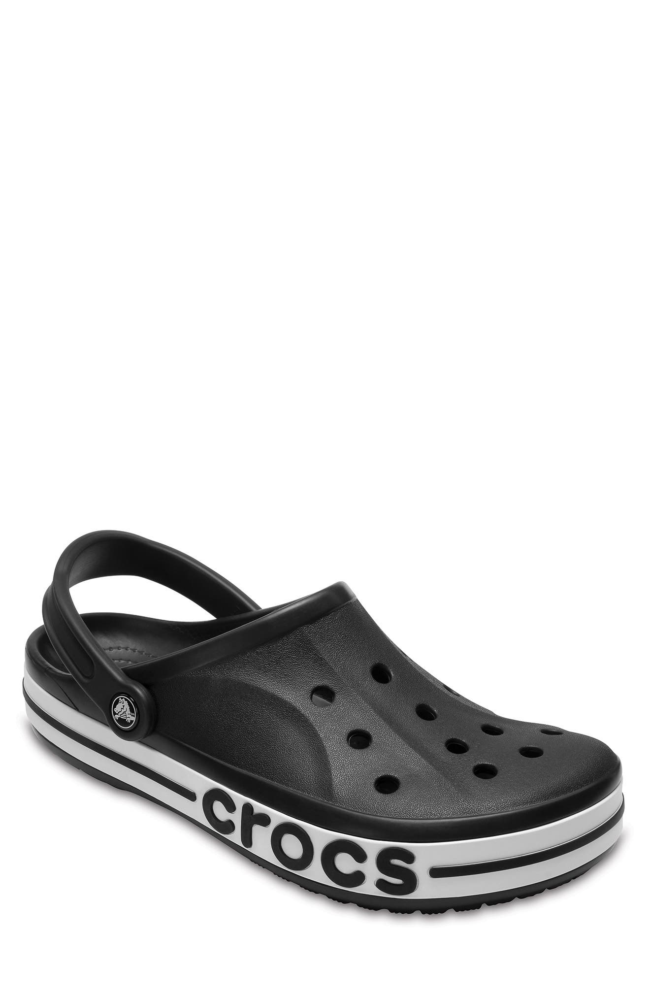 CROCS Bayaband Clog, Main, color, Black/ White