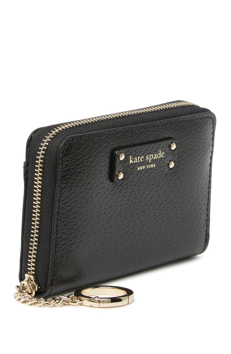 Kate Spade New York mini key ring wallet, Alternate, color, 