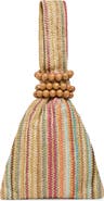 Dolce Vita Carey Woven Raffia Clutch