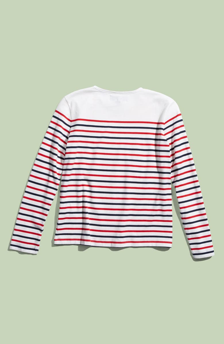 Solid & Striped 'Island' Long Sleeve Knit Top, Alternate, color, 