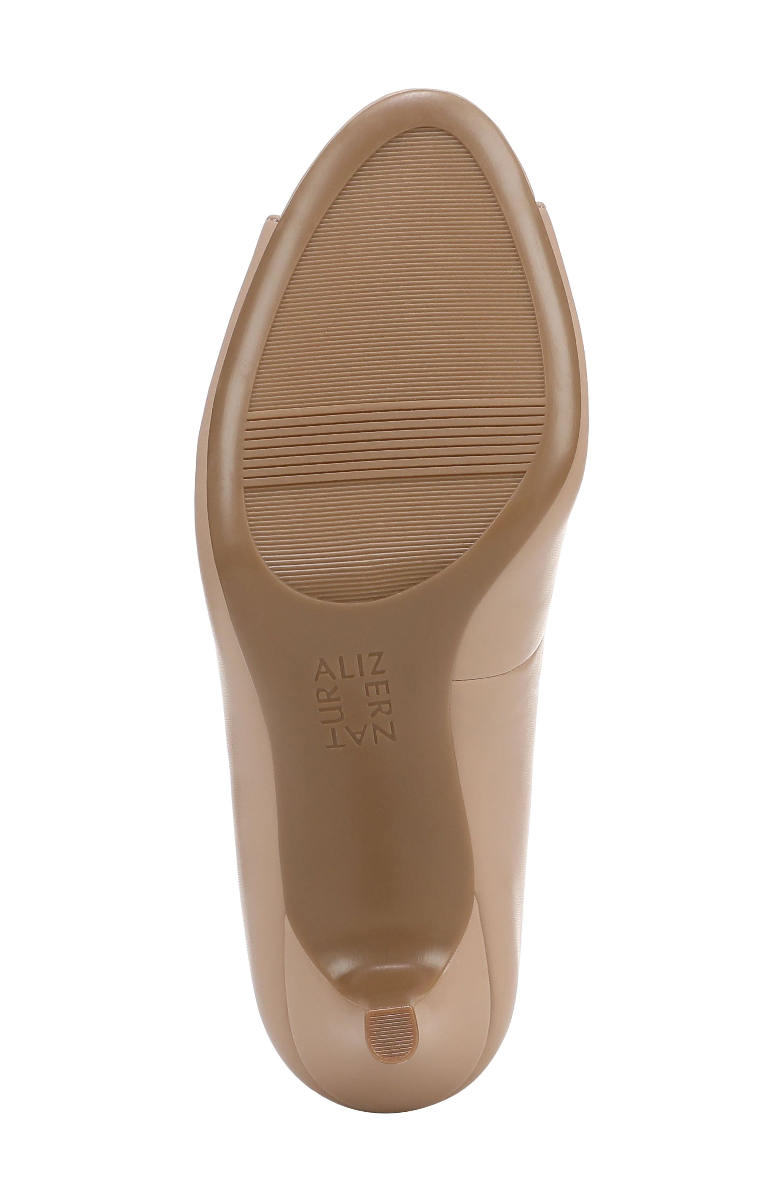 Locke Peep Toe Faux Leather Pump, Alternate, color, WARM TAUPE TAN FAUX LEATHER