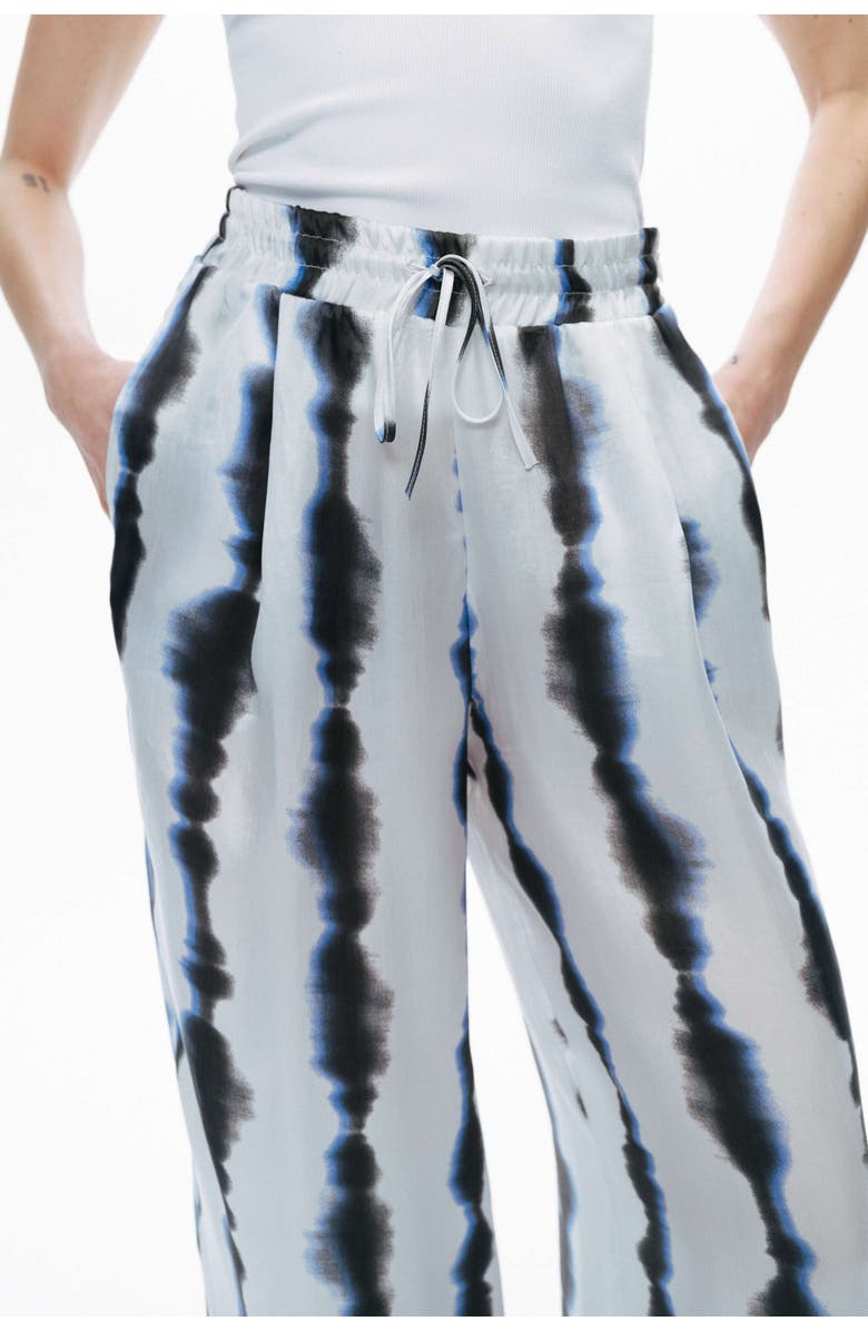Nocturne Tie-Dye Patterned Pants, Alternate, color, 