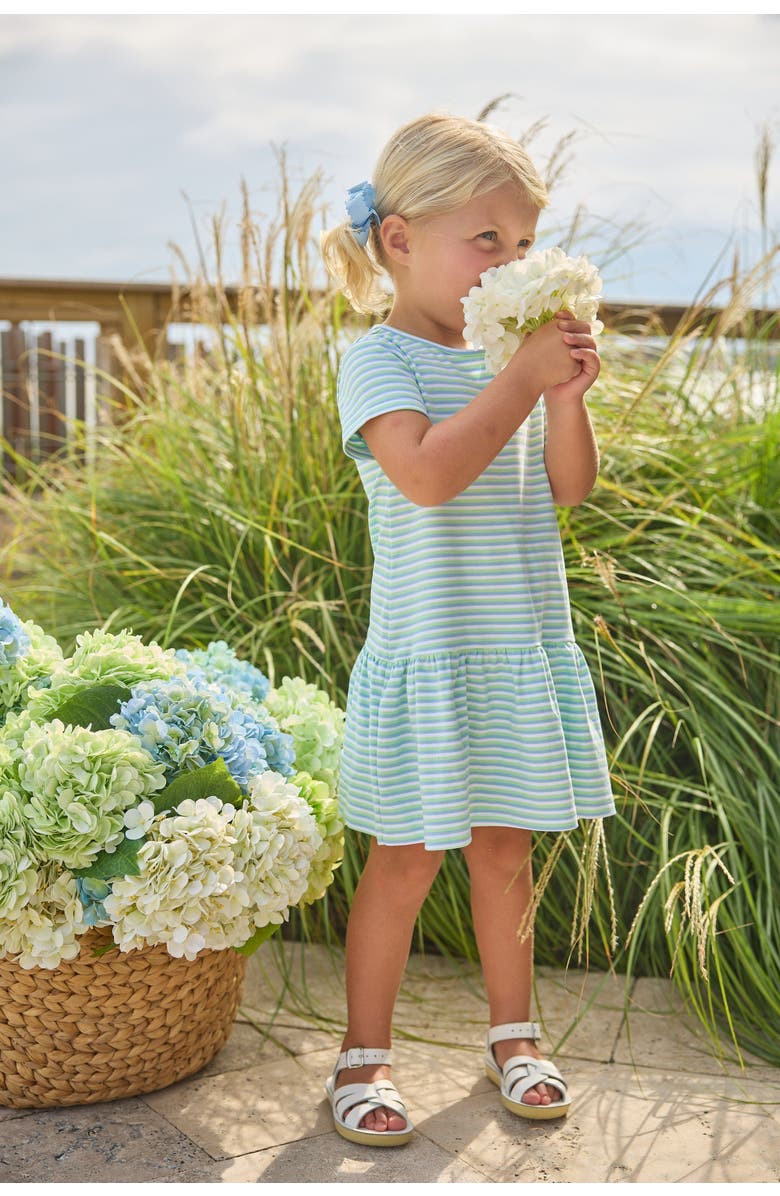 Little English Kids' Katie Dress, Alternate, color, Greenview Stripe