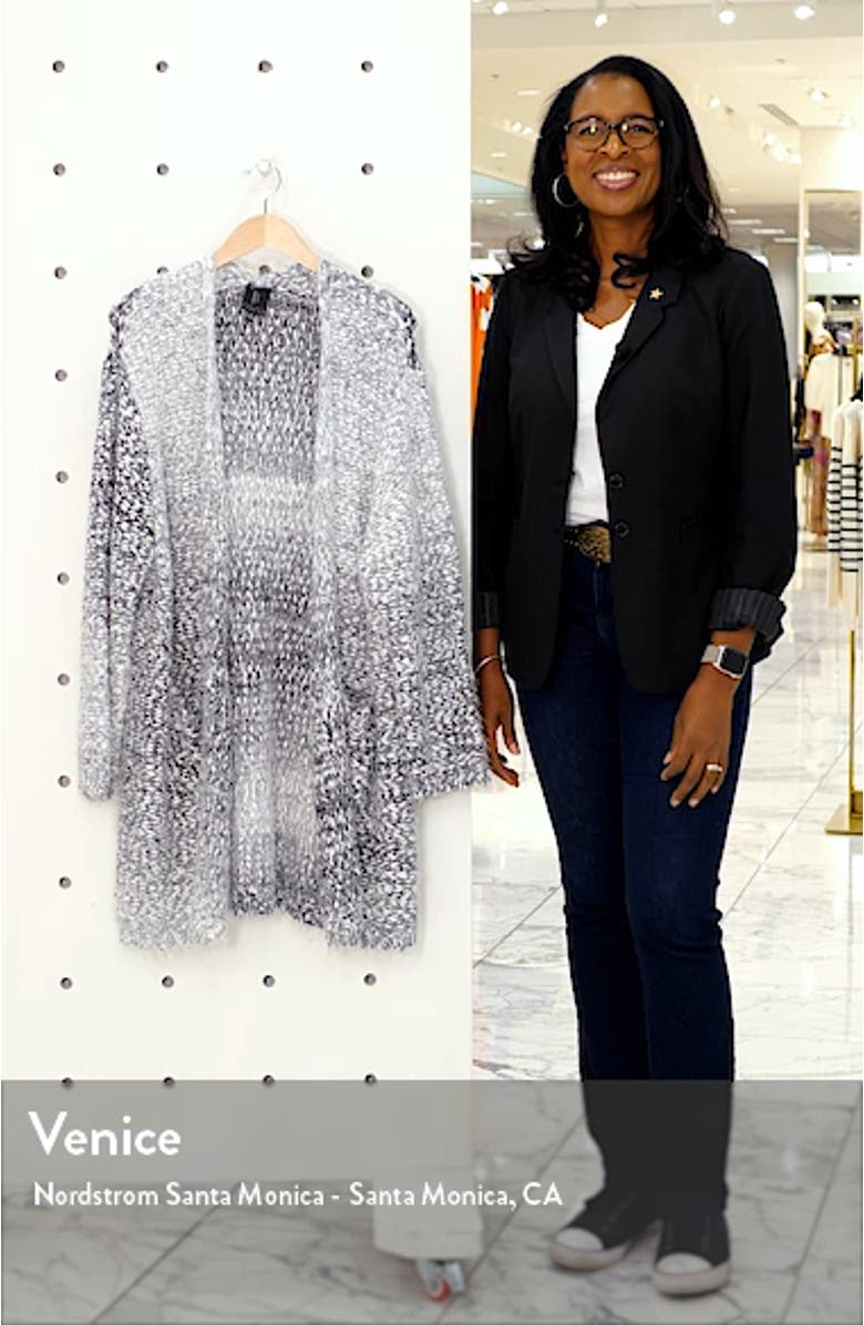 Harper Ombrè Eyelash Cardigan, sales video thumbnail