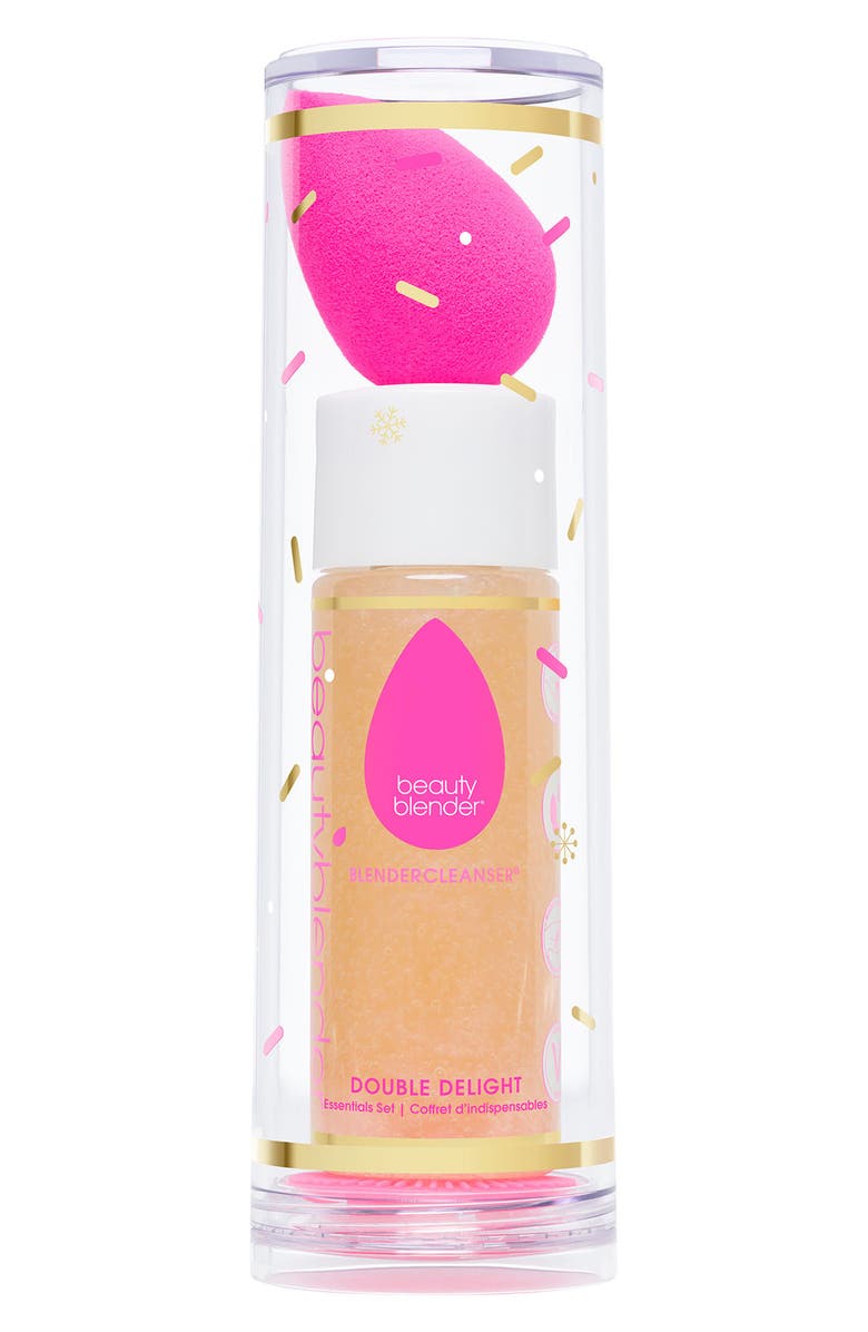beautyblender<sup>®</sup> Double Delight Blend & Cleanse Set USD $33 Value, Alternate, color, 