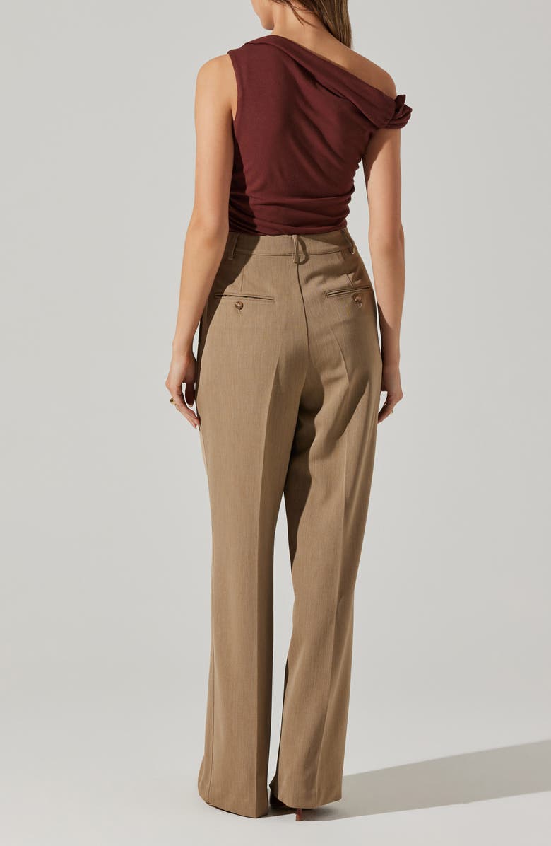 ASTR the Label Zivon Asymmetric Sleeveless Top, Alternate, color, Brown