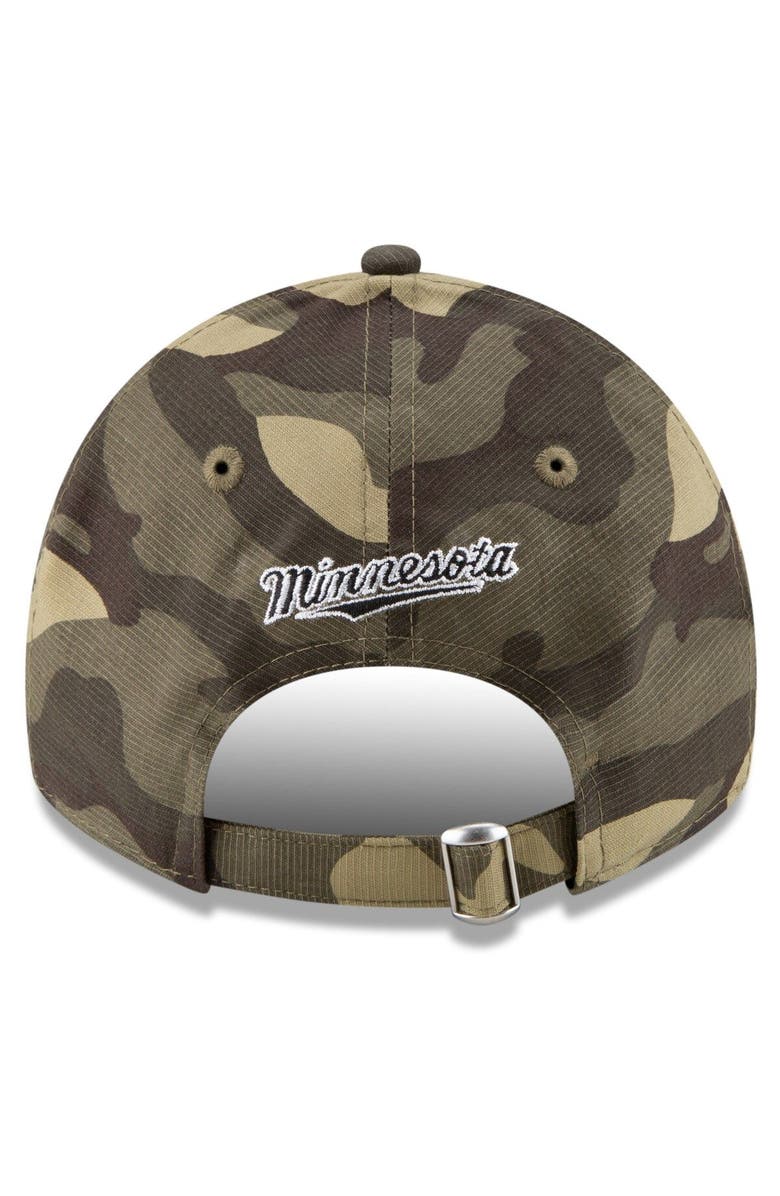 New Era Men's New Era Camo Minnesota Twins 2021 Armed Forces Day 9TWENTY Adjustable Hat, Alternate, color, 