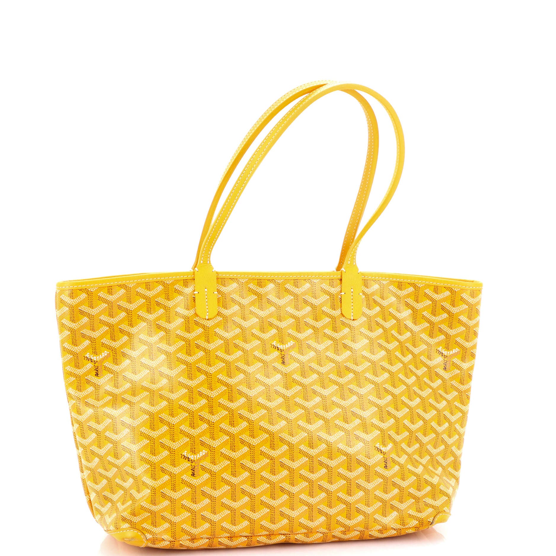 Pre-Owned Goyard Artois Tote Coated Canvas PM, Alternate, color, Orange