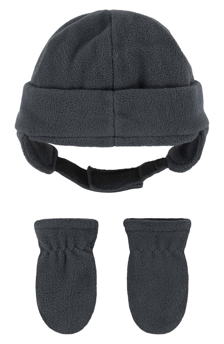 Nike Swoosh Fleece Cap & Mittens, Alternate, color,