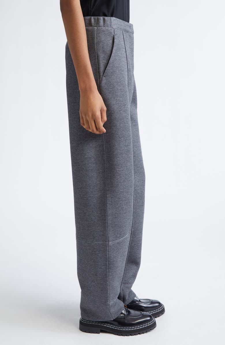MM by Max Mara Bill Jersey Pants, Alternate, color, Dark Grey