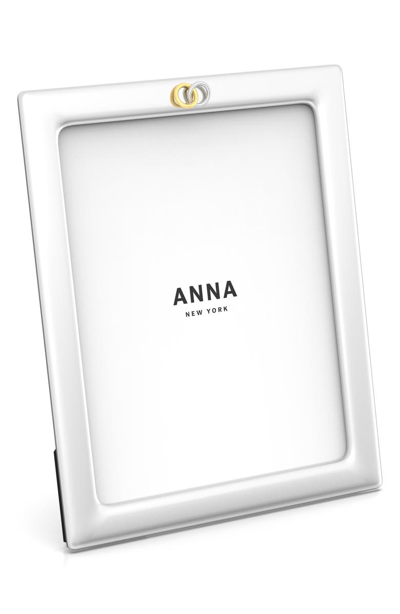 ANNA New York Ring 8 x 10-Inch Picture Frame, Main, color, Silver / Gold