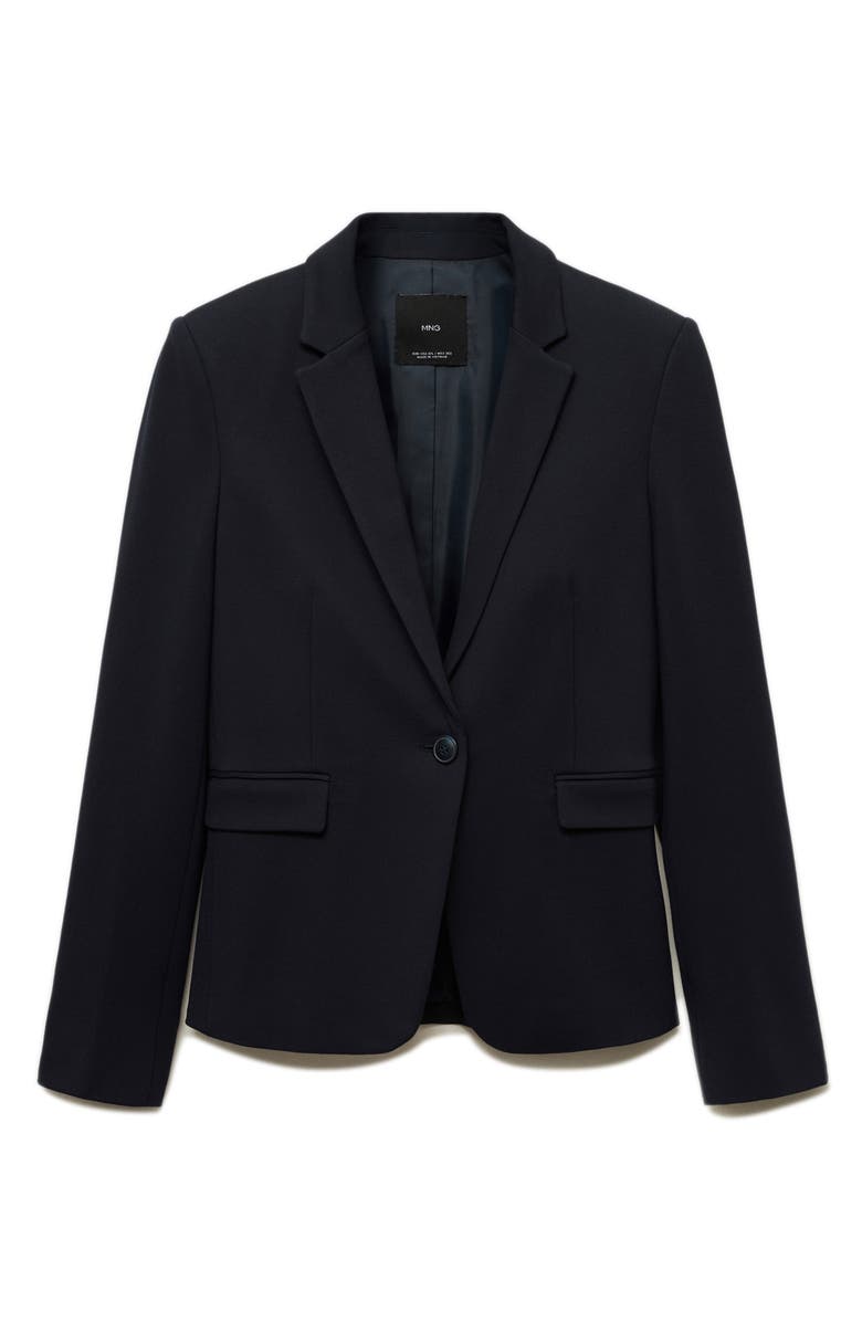 MANGO Slim Fit Suit Jacket, Main, color, Dark Navy
