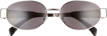 Triomphe 54mm Oval Sunglasses