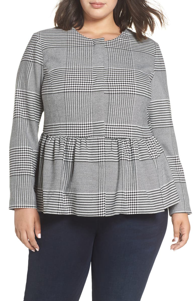 Sejour Peplum Jacket, Alternate, color,