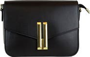 Persaman New York Leather Flap Crossbody Bag