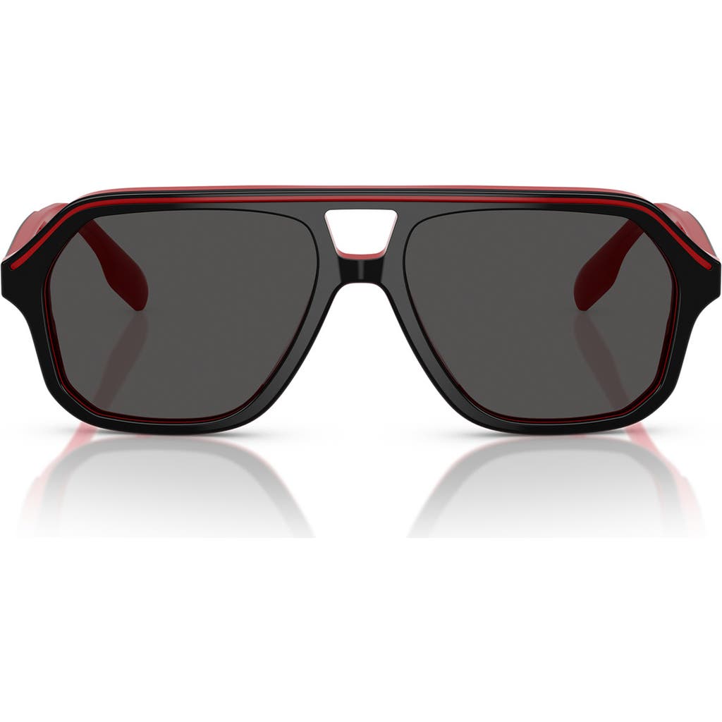 Burberry Kids' 50mm Irregular Sunglasses In Multi