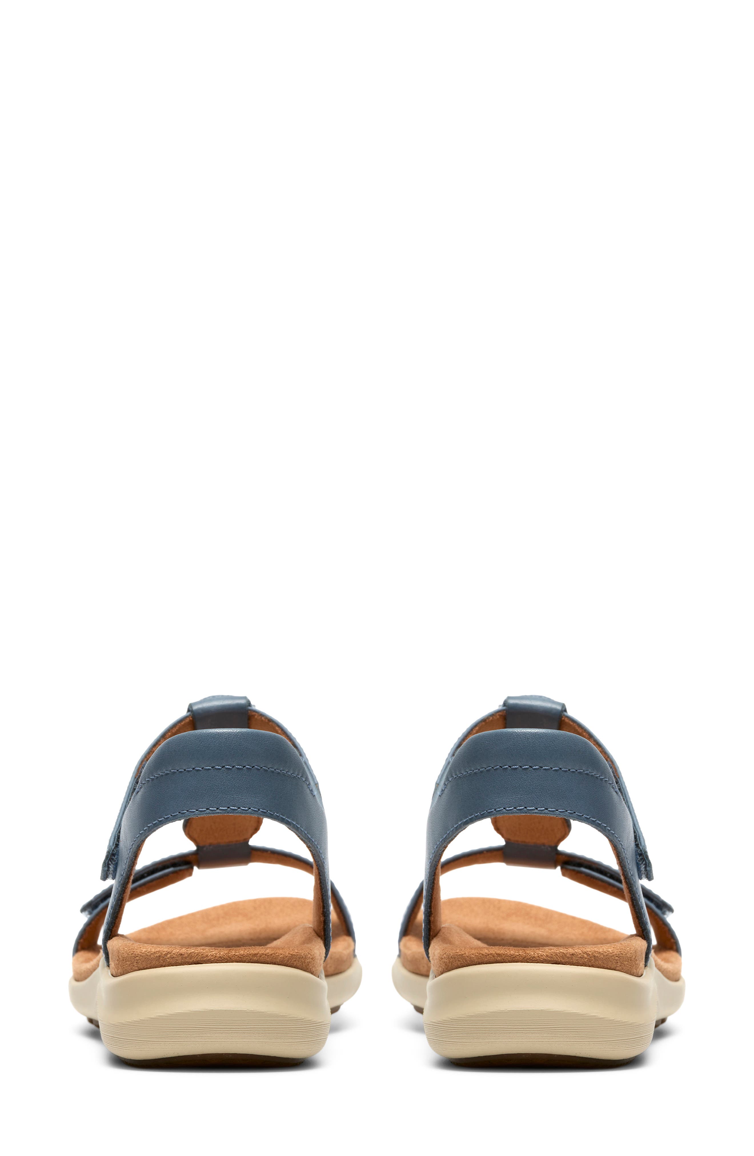 Kitly Gem Sandal, Alternate, color, DENIM BLUE LEATHER